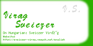 virag sveiczer business card